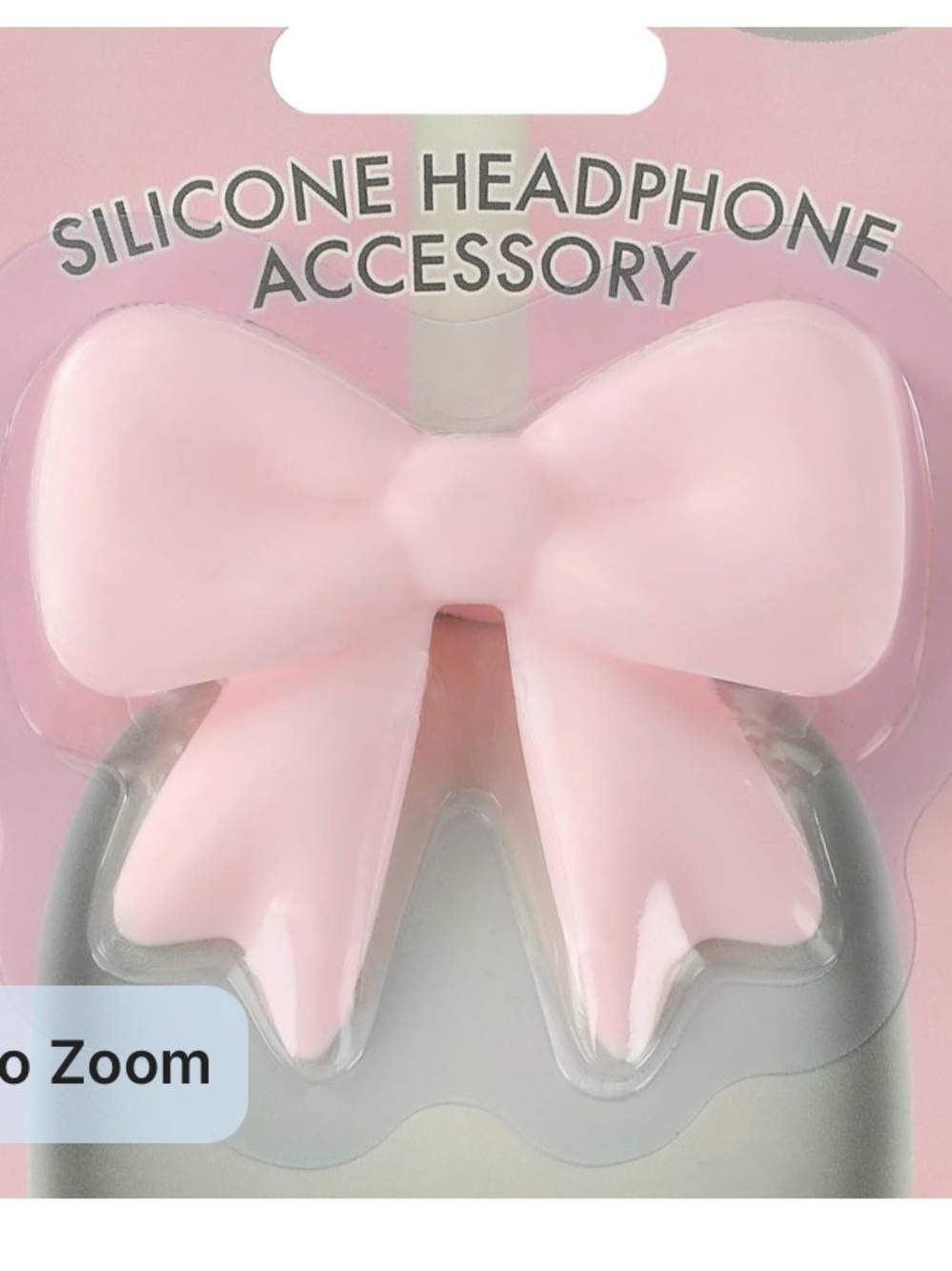 Silicone headphone accessory